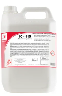 Galão Spartan IC-115, embalagem apresentada pela Tateno