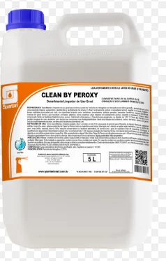 Galão Spartan Clean By Peroxy, embalagem apresentada pela Tateno